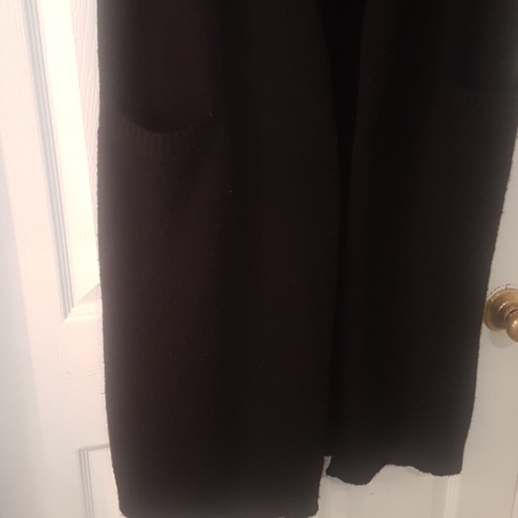 ICHI black vest cardigan - Picture 6 of 10